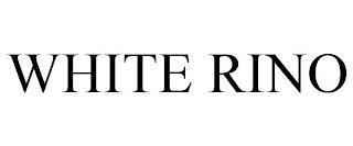 WHITE RINO trademark