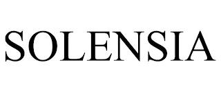 SOLENSIA trademark