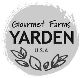 GOURMET FARMS YARDEN U.S.A. trademark