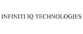 INFINITI IQ TECHNOLOGIES trademark