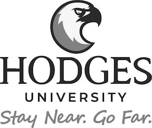 HODGES UNIVERSITY STAY NEAR. GO FAR. trademark