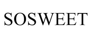 SOSWEET trademark