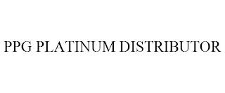 PPG PLATINUM DISTRIBUTOR trademark