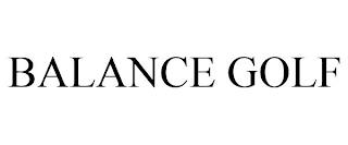 BALANCE GOLF trademark