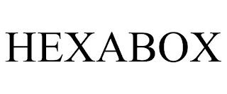 HEXABOX trademark