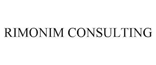 RIMONIM CONSULTING trademark