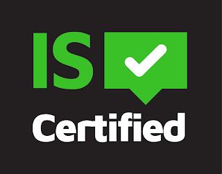 IS CERTIFIED trademark