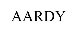 AARDY trademark