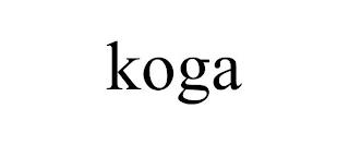 KOGA trademark