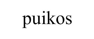 PUIKOS trademark