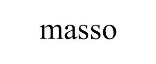 MASSO trademark