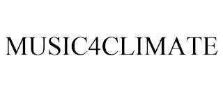 MUSIC4CLIMATE trademark