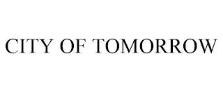 CITY OF TOMORROW trademark