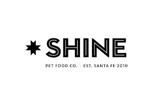 SHINE PET FOOD CO. EST. SANTA FE 2010 trademark