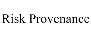 RISK PROVENANCE trademark