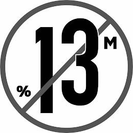 13M% trademark