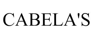 CABELA'S trademark