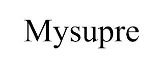 MYSUPRE trademark