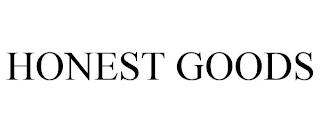 HONEST GOODS trademark