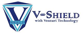 V SHIELD V-SHIELD WITH VENTURI TECHNOLOGY trademark