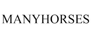 MANYHORSES trademark