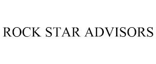 ROCK STAR ADVISORS trademark