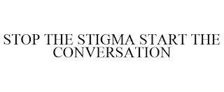 STOP THE STIGMA START THE CONVERSATION trademark