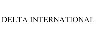 DELTA INTERNATIONAL trademark