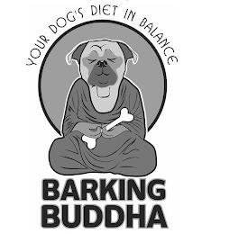 YOUR DOG'S DIET IN BALANCE BARKING BUDDHA trademark