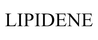 LIPIDENE trademark