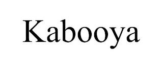 KABOOYA trademark