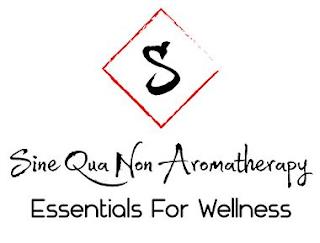 S SINE QUA NON AROMATHERAPY ESSENTIALS FOR WELLNESS trademark