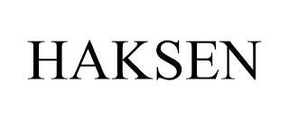 HAKSEN trademark