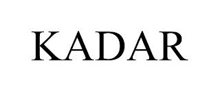 KADAR trademark