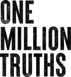 ONE MILLION TRUTHS trademark