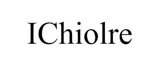 ICHIOLRE trademark