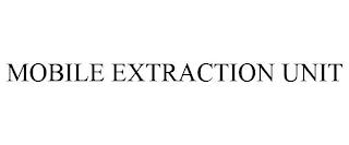 MOBILE EXTRACTION UNIT trademark