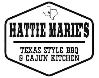 HATTIE MARIE'S TEXAS STYLE BBQ & CAJUN KITCHEN trademark