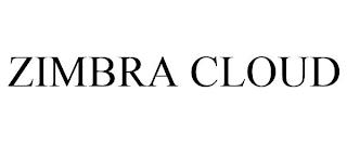 ZIMBRA CLOUD trademark