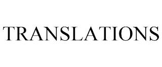 TRANSLATIONS trademark