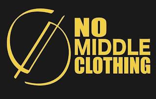 NO MIDDLE CLOTHING trademark