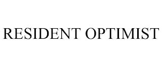 RESIDENT OPTIMIST trademark