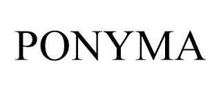 PONYMA trademark