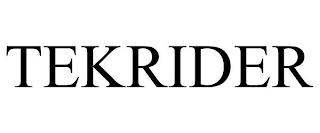 TEKRIDER trademark