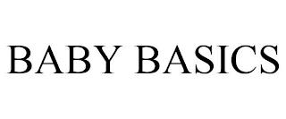 BABY BASICS trademark