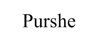 PURSHE trademark