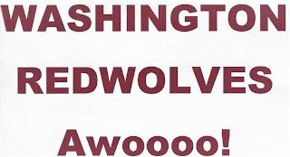 WASHINGTON REDWOLVES AWOOOO! trademark