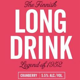 THE FINNISH LONG DRINK LEGEND OF 1952 CRANBERRY 5.5% ALC./VOL. trademark