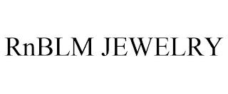 RNBLM JEWELRY trademark