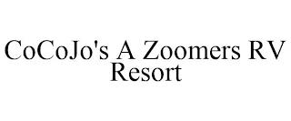 COCOJO'S A ZOOMERS RV RESORT trademark